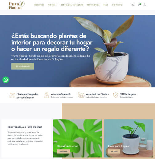 Tienda Online de Plantas