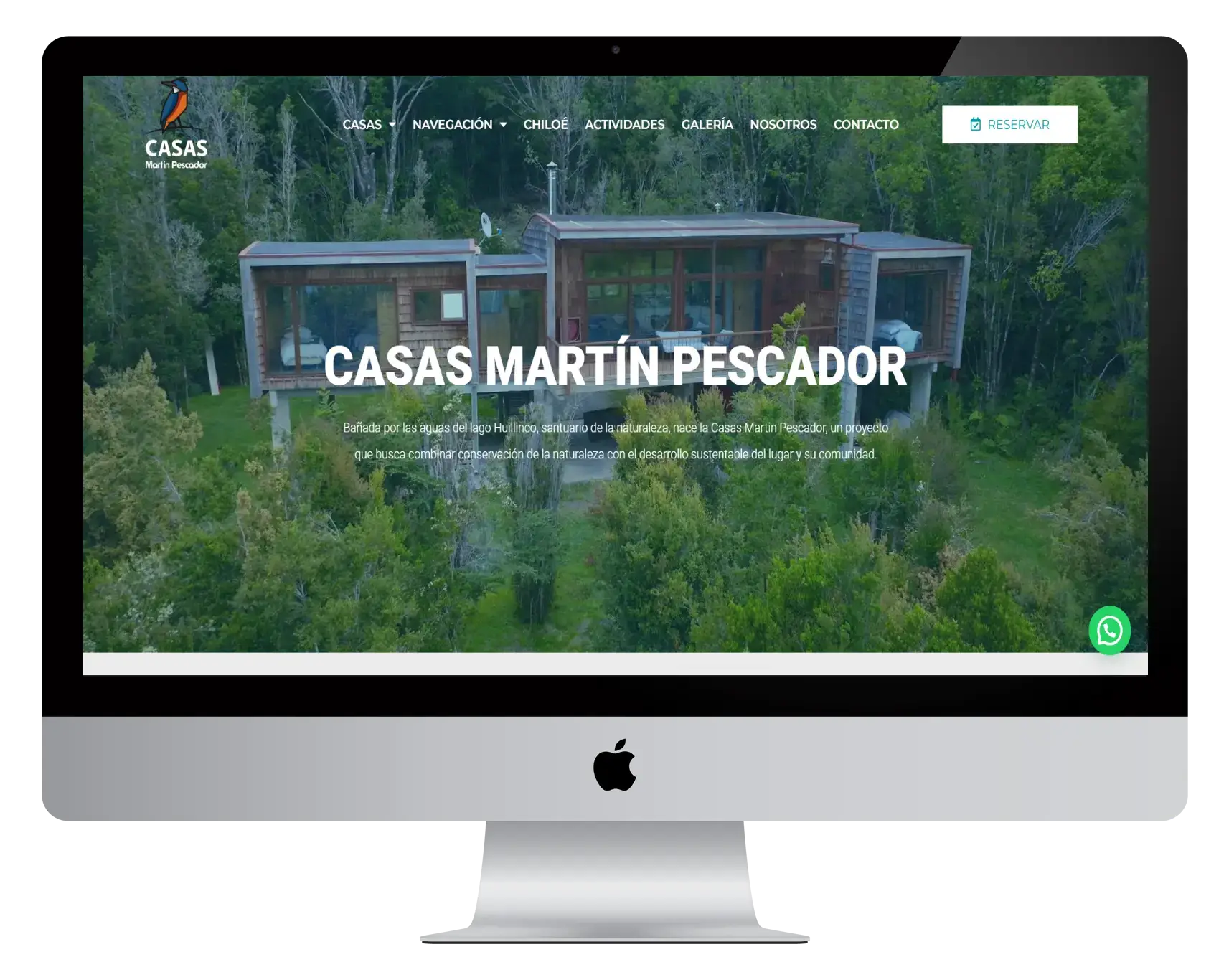 Web Corporativa - Casas Martin Pescador